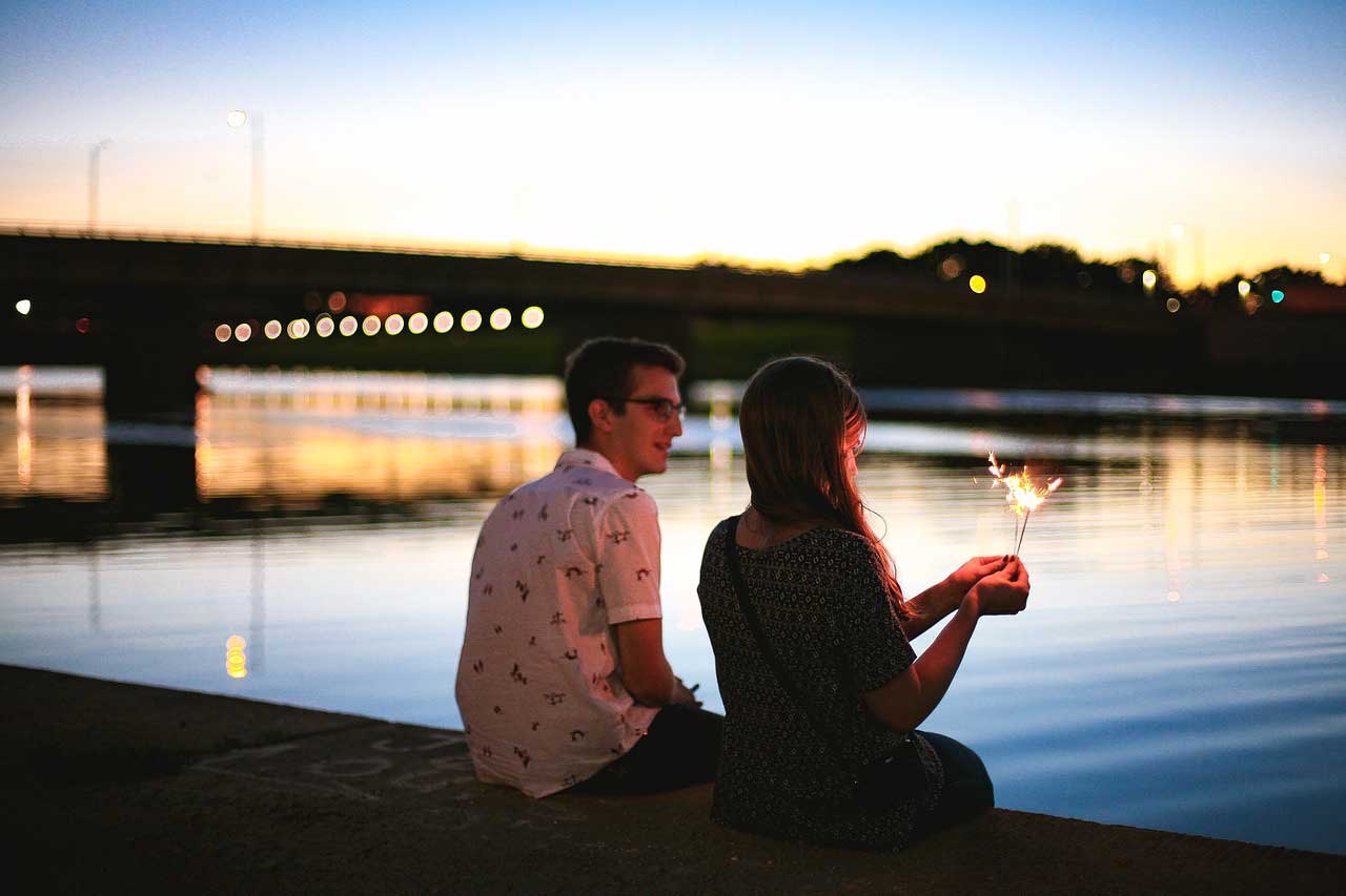Online verliebt erstes treffen